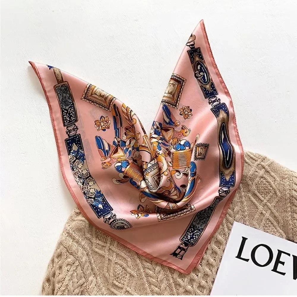 Pink Jewel Silk Scarf